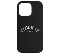 Clock It Gen Z Slang Teen Tween Truth Reality Hidden Motive Case for iPhone 14 Pro Max