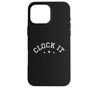 Clock It Gen Z Slang Teen Tween Truth Reality Hidden Motive Case for iPhone 16 Pro Max