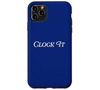 Clock It Gen Z Slang Truth Reality Teen Tween Hidden Motive Case for iPhone 11 Pro Max