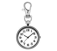 Clock Key Pendant, Watch, Backpack watch with a key for plug-in, an elegant and exquisite trailer for families, friends, lovers on vacation, Black, Se référer au descriptif, Refer to