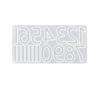 Clock Large Arabic Digital Resin Molds Roman Numeral Silicone Mold Wall Hanging Mold for Epoxy Jewelry Making Clock Digital Resin Molds