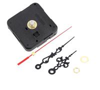Clock Mechanism Replacement Kit, Black DIY Wall Clock Mechanisms Repair Tools Set Quartz Movement Motor Replacement Parts (No Battery)