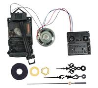 Clock Mechanism Replacement, Pendulum Clock Mechanism 1 Set DIY Replacement Movement with Music Box Volume Adjustable Repairing Hanging Kit, No Battery, Pendulum Movement