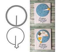 Clock Metal Die Cuts, Cutting Dies for Card Making