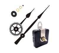 Clock Movement Kit - High Torque Clock Mechanism and Hands Set, Silent Non-Ticking Parts Replacement, DIY Repair Kit for Wall Clocks, Craft Projects, and Home Decorative Clocks