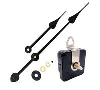 Clock Movement Kit - High Torque Clock Mechanism and Hands Set, Silent Non-Ticking Parts Replacement, DIY Repair Kit for Wall Clocks, Craft Projects, and Home Decorative Clocks