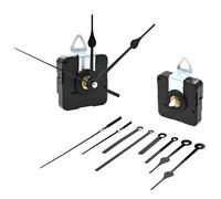 Clock Movement Kit Metal/Plastic 5.6x5.6cm Black/Silver Hands Quartz DIY Silent