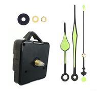 Clock Movement Kit Quartz Long Shaft for Repairing Broken Wall Clocks or Making Custom DIY Clocks Suitable for Various Thickness Panels (2#)