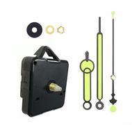 Clock Movement Kit Quartz Long Shaft for Repairing Broken Wall Clocks or Making Custom DIY Clocks Suitable for Various Thickness Panels (4#)