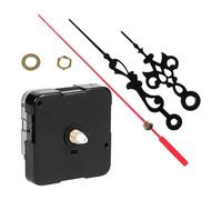 Clock Movement Replacement - Second Hand Mechanism, Wall Clock Repair Kit, Adjustable Large Movement with Hook and Needle, Accurate Timepiece Motor for DIY Craft, Office, Bedroom, Or Workshop Clocks