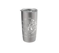 Clock Movement Time Steampunk Timeless Time Machine Gift Stainless Steel Insulated Tumbler