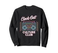 Clock Out Culture Club Labor Day Sweatshirt
