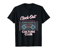 Clock Out Culture Club Labor Day T-Shirt