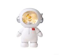 Clock Piggy Bank With Spaceman Design For Desk Decoration And Saving Money Use Plastic Construction For Daily Use At Home Or Office(F)