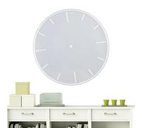 Clock Resin Mold - Large Epoxy Handmade Craft Tool Solution Save Time | Candle Making Candles, DIY Projects, Home and Office Decoration, Creati Accessory