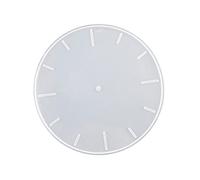 Clock Silicone Mold Wall Art Crystal Epoxy for Diys Resin Home Decorations Number Clock Art Molds for Epoxy