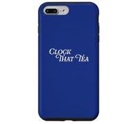 Clock That Tea Meme Teen Lies Tween Gossip Gen Z Slang Truth Case for iPhone 7 Plus/8 Plus