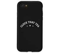 Clock That Tea Meme Teen Lies Tween Gossip Gen Z Slang Truth Case for iPhone SE (2020) / 7/8