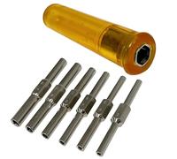 Clock Winding & Letting Down Release Tool 7 piece to Let Down Mainspring Winder