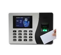 Clocking in Machine, Attendance Clock Time Recoder Biometric Fingerprint Time Attendance Time Machine(K14 N ID)