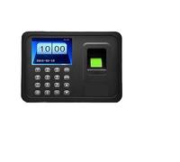 Clocking in Machine, Biometric Fingerprint Time Attendance Clock Recorder Employee Digital Electronic English Portuguese Voice Reader Machine