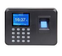 Clocking in Machine, Employee Time Attandence Machine, Fingerprint & Password Attendance Recorder, Large Storage, Easy Setup, Secure Access Control, HDWR FTR01
