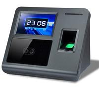 Clocking in Machine, Face Recognition Fingerprint Swipe Time Attendance Machine Face Id Time Attendance Attendance Machine for Employee Small Enterprise
