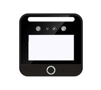 Clocking in Machine, Staff Biometric Face Recognition Fingerprint Scanner Clock In And Out Employee Time Attendance Machine Time Recorder