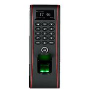 Clocking in Machine, TF1700 Access Control Kit Glass Door Wooden Fireproof Waterproof Fingerprint Password Swipe Card Machine