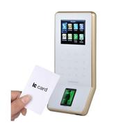 Clocking in Machine, Time Attendance Machine F22 TCP/IP USB Fingerprint Door Access Control System Color Screen Optional RFID Card Reader(IC WiFi,French)
