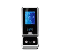 Clocking in Machine, Time Clock ID-A2 Biometric Security Camera Face Recognition Door Access System and Time Attendance with 125KHz RFID Card Reader(Portuguese)