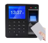Clocking In Machine,time Recording Machine For Small Businesses,biometric Time Clock,fingerprint Attendance Unit With Usb Export,1000 Fingerprint Capacity, Anti-theft Alarm For Office, Shop