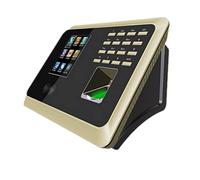Clocking in Machine, UF100 WiFi IP Face Recognition Fingerprint Time Attendance Machine Time Clock for Employee Small Business