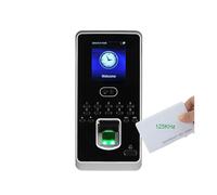 Clocking in Machine, ZK Multibio800-H 400 Face Fingerprint Recognition Door Access Control System TCP/IP Biometric Facial Time Attendance Rocorder(Multibio800-IC,English)
