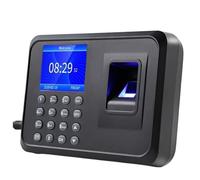 Clocking in Machines for small Business, Biometric Fingerprint Attendance Punch USB Time Clock Office System Recorder Reader Timing Device Employee Attendance Machine