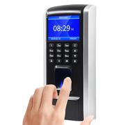 Clocking in Machines for small Business, Fingerprint Access Control Time Attendance Machine Employee Checking-in Recorder Fingerprint/Password/ID Card Recognition