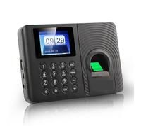 Clocking in Machines for small Business, Fingerprint Attendance Biometric Machine System Employee Keypad Electric Time Clock Recorder USB Data Manage(A10 Attendance)