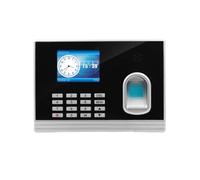 Clocking in Machines for small Business, T-58 Biometric Fingerprint U Disk Time Clock Office Attendance Recorder Timing Employee Machine Reader 0.8 S Reaction Time 9V