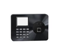 Clocking in Machines for small Business, Time Clock 2.4" LCD Biometric Face Recognition/Fingerprint/Password Time Attendance Machine DC 5V/1A Time Clock Recorder