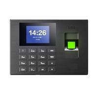 Clocking in Machines for small Business, Time Clock,Attendance Machine Work Punch Card Machine Fingerprint Recognition Sign-in Machine(3960S)