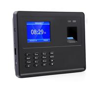 Clocking in Machines for small Business, Time Clock,Attendence Machine 2.8 Inch Built-in Battery Color Screen, Fingerprint Attendance Machine Employee Attendance System