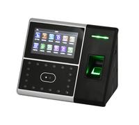 Clocking in Machines for small Business, Time Clock,Attendence Machine Fingerprint Access Control Time Machine Time Clock Time Recording 12V Black