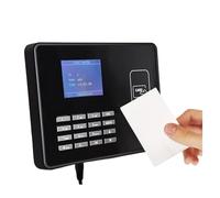 Clocking in Machines for small Business, Time Clock,Attendence Machine Proximity RFID IC NFC Card Time Attendance Machine Smart Card Clock System Employee Assistance(IC and ID)
