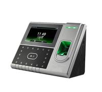 Clocking in Machines for small Business, Time Clock,Attendence Machine Recognition Access Control Machine 4.3inch Dual Camera Fingerprint Employee Time Attendance Terminal