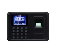 Clocking in Machines for small Business, Time Clock,Fingerprint Attendance Machine A01 Punch Card Machine Fingerprint Type Work Sign-In Machine