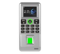Clocking in Machines for small Business, Time Clock,Metal Access Control Time Attendance Machine Waterproof Outdoor Fingerprint Door Standalone Biometric Controller