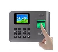 Clocking in Machines for small Business, Time Clock,Time Machine 2.4Inch Fingerprint Time Attendance Machine Time Clock Employee Control Machine Electronic