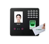 Clocking in Machines for small Business, USB Biometric Fingerprint Face Recognition Employee Time Attendance Machine Time Clock Recorder Device(BK100-B-IC)