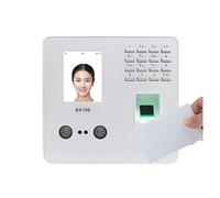 Clocking Machine, BK100 USB Biometric Fingerprint Face Recognition Employee Time Attendance Machine Clock Recorder(BK100-IC)