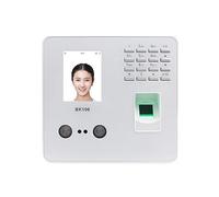 Clocking Machine, BK100 USB Biometric Fingerprint Face Recognition Employee Time Attendance Machine Clock Recorder(BK100)
